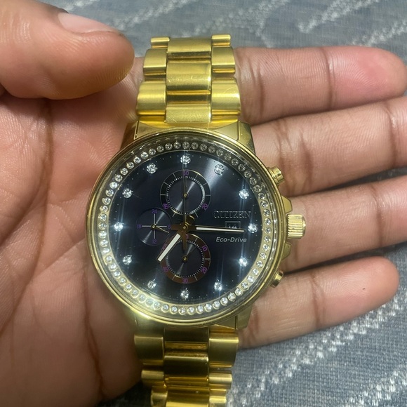 Citizen Gold and Black Men\'s Watch